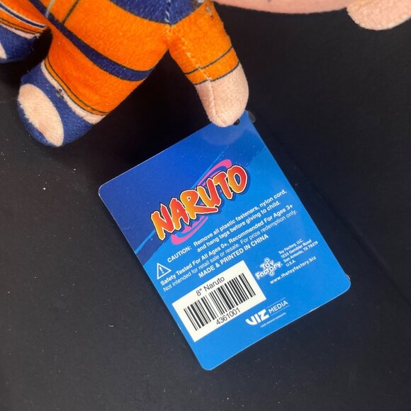Naruto Plush Toy 8" VIZ Media Official Licensed Anime Character - Picture 2 of 6